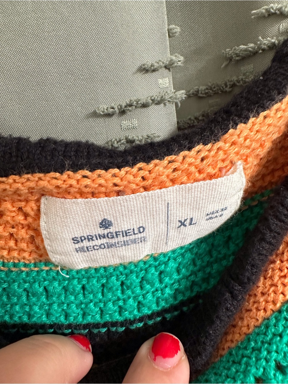 Springfield reconsider boho crochet top size XL
Blouse shirt colorful - Picture 5 of 6